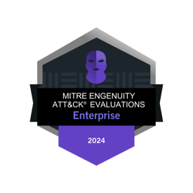 MITRE Engenuity ATT&CK® Evaluations Enterprise 2024 Badge